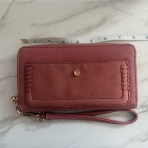LC Lauren Conrad Pink and Black Wallet